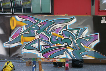jazzcity graffiti jam in Delft