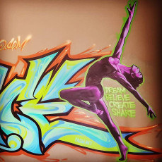 #dance #balet #graffiti #graffitiart